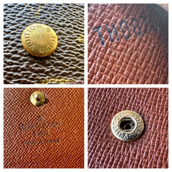 LOUIS VUITTON Monogram SARAH Long Wallet Vintage 2000 Box Dust Bag - Picture 4 of 12